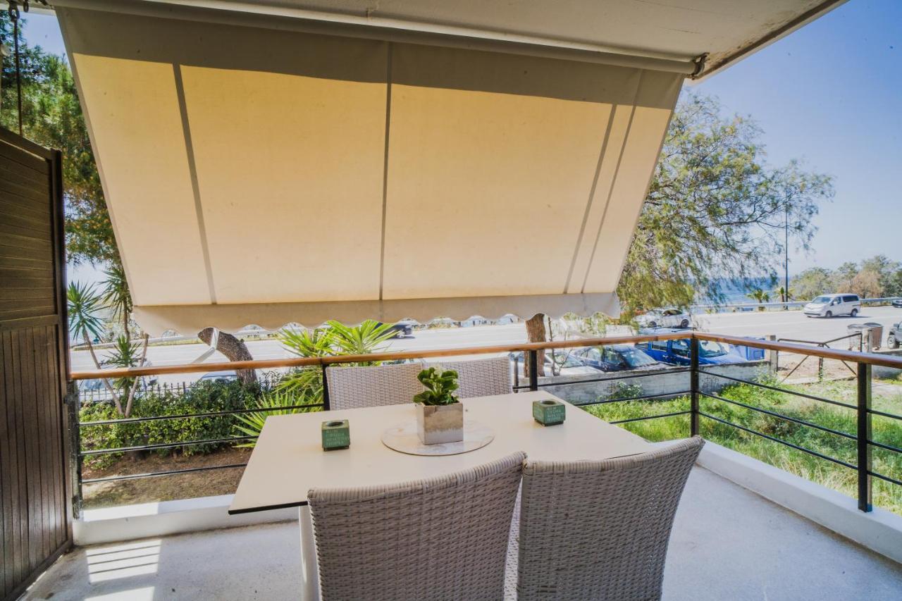 Green Apartment Ground Floor Feel Like Home Properties Saronida Eksteriør bilde