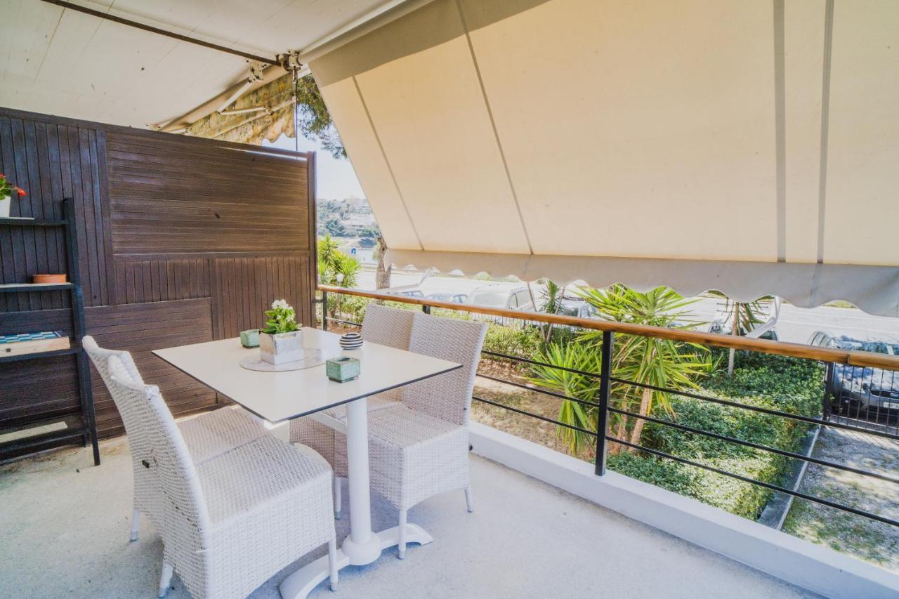 Green Apartment Ground Floor Feel Like Home Properties Saronida Eksteriør bilde